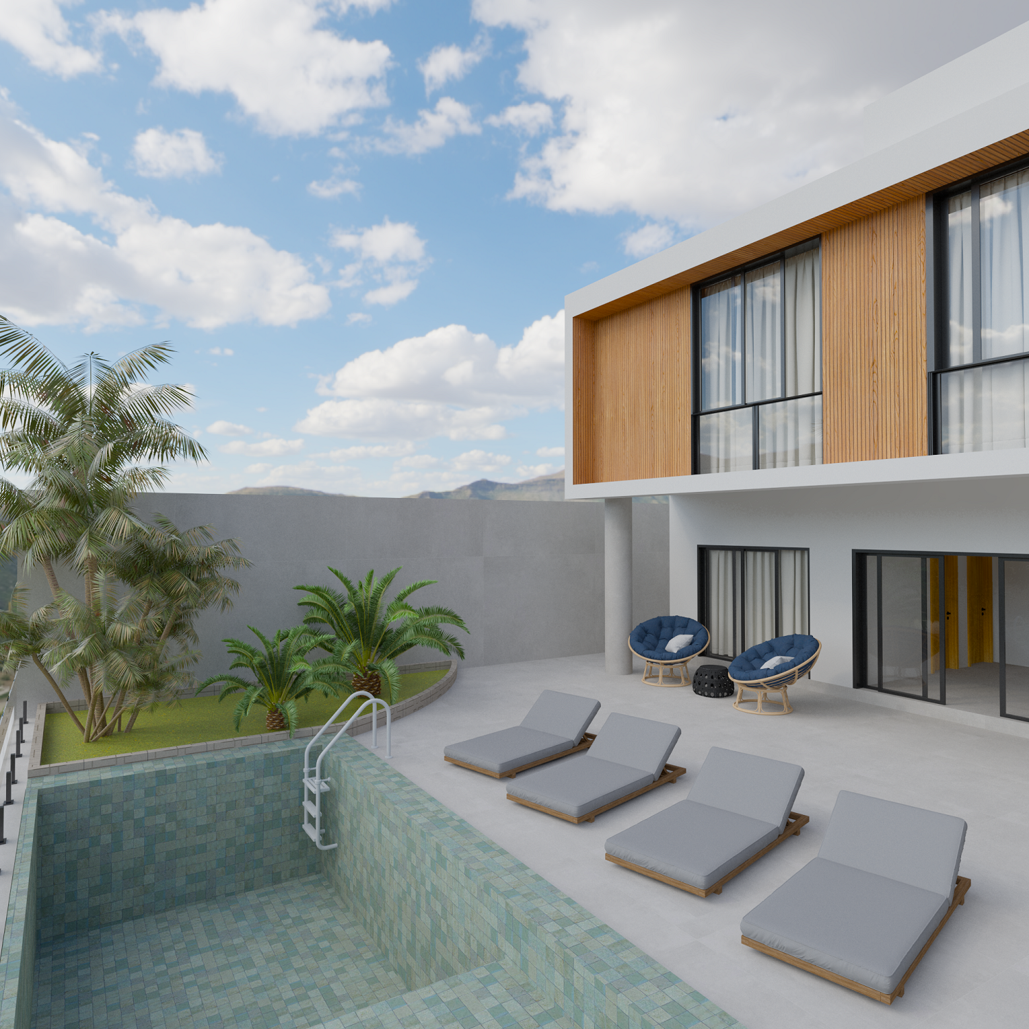 Área de Lazer Casa Deck